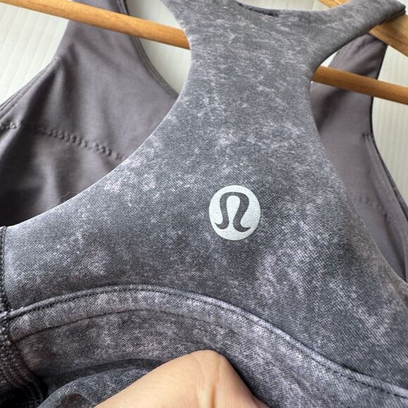 Lululemon Bra Wunder Train Long Line LW2CYKS Stretch Sz 2 - Picture 4 of 12